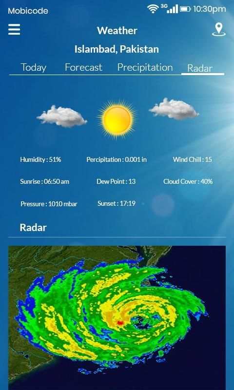 Weather स्क्रीनशॉट 2