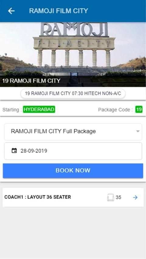 Telangana Tourism - Official स्क्रीनशॉट 1