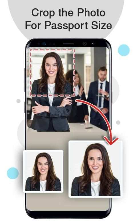 Passport Size Photo Maker स्क्रीनशॉट 1