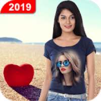 T Shirt Photo Frames : Girls T-Shirt Photo Editor