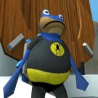 Amazing Fighting Frog