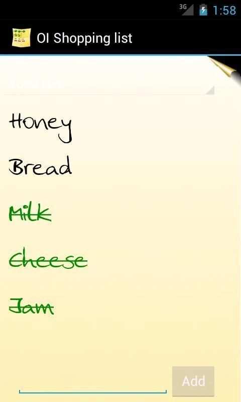 OI Shopping list screenshot 8