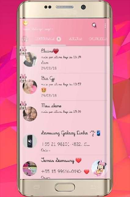 GB WA Pink Transparan Update screenshot 2