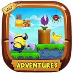 Super adventures Banana world jungle Rush run icon