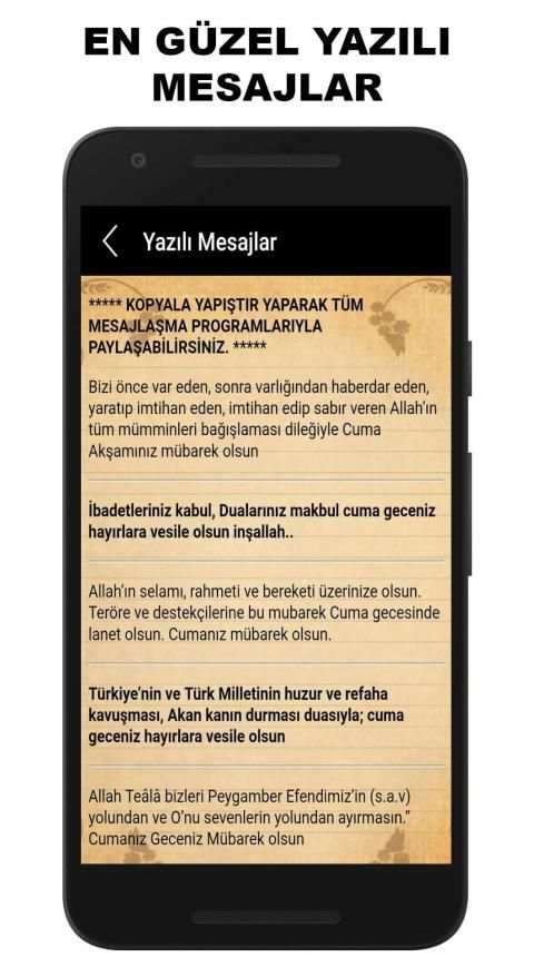 Cuma Gecesi Mesajları screenshot 4