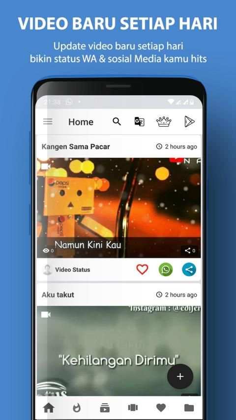 Video Sedih Status WA Galau screenshot 1