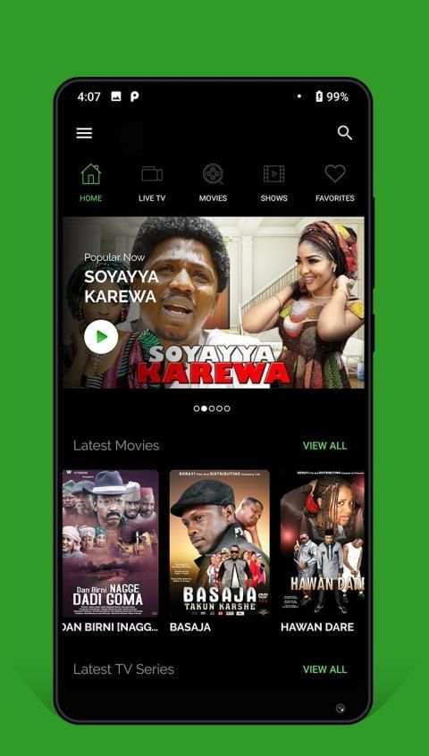 ArewaPlay - Streaming TV स्क्रीनशॉट 2