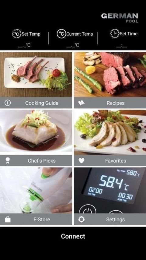 German Pool Sous Vide स्क्रीनशॉट 2