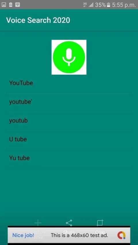 Voice Search-Voice input App screenshot 1