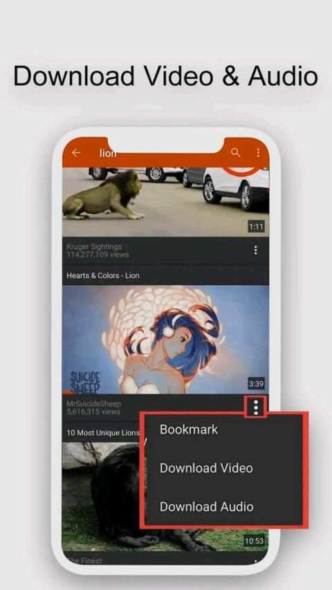 Mp3 Down & Mp4 Video Downloader स्क्रीनशॉट 7