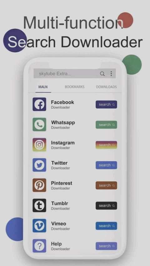 Mp3 Down & Mp4 Video Downloader स्क्रीनशॉट 1
