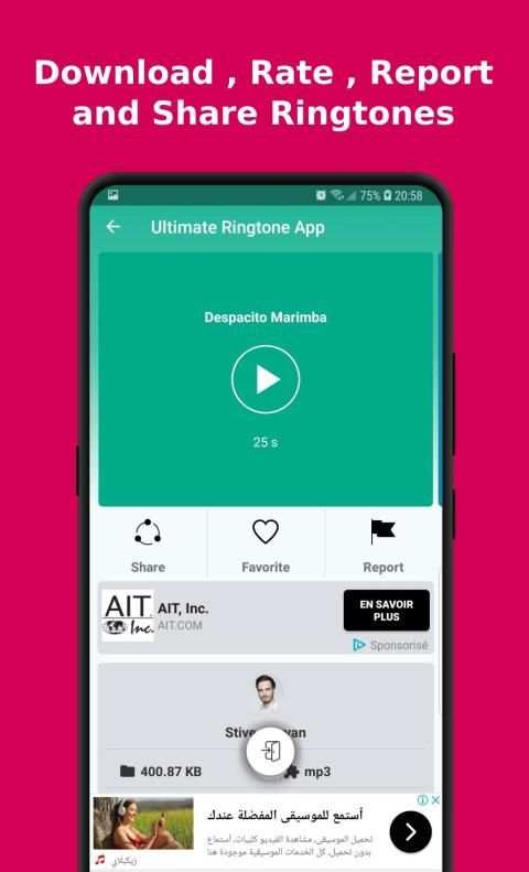 Ultimate Ringtone App screenshot 2