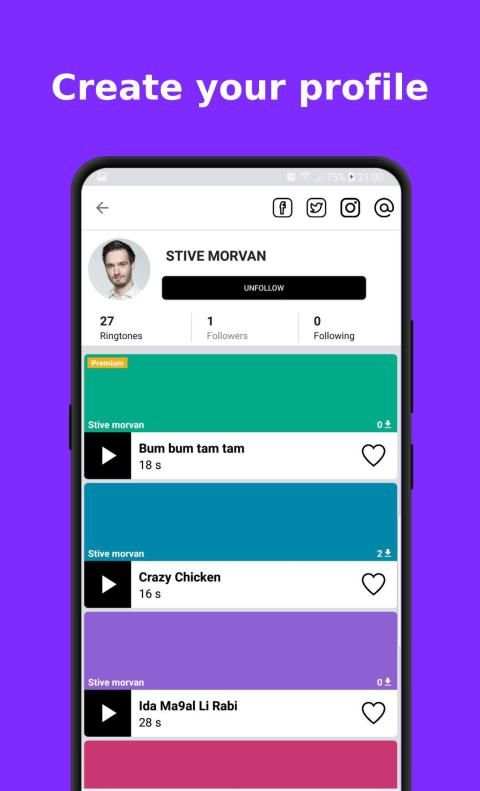 Ultimate Ringtone App screenshot 1