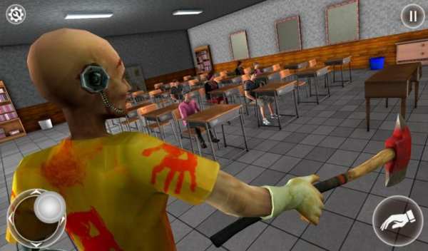 Horror Math Learning: School Education granny Game screenshot 2