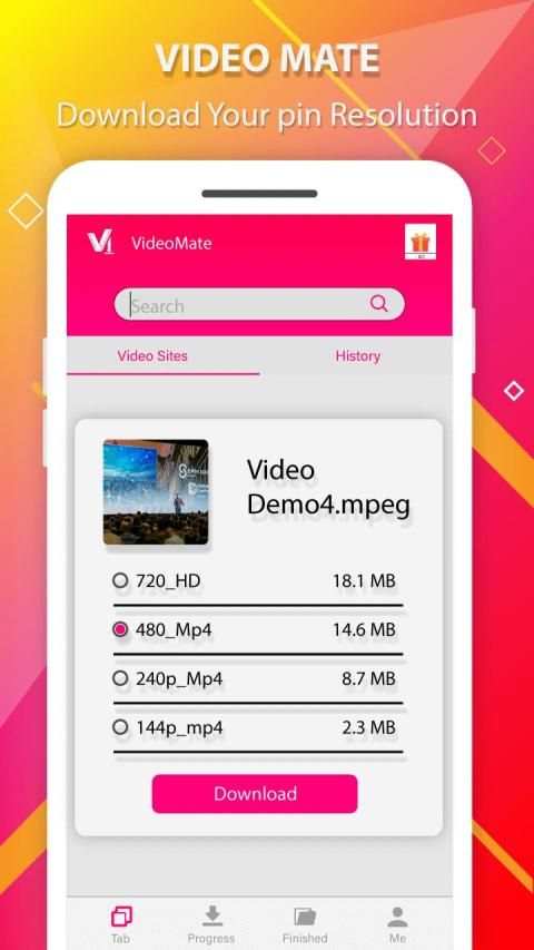 HD Free video downloader - Video Mate screenshot 2