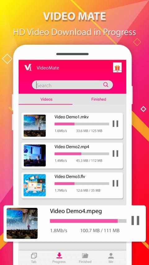 HD Free video downloader - Video Mate screenshot 3
