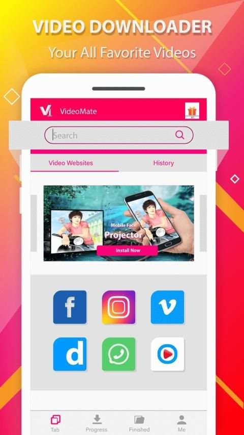 HD Free video downloader - Video Mate screenshot 4
