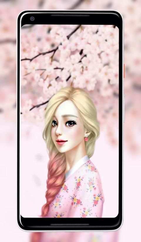 Cute Laura Wallpaper screenshot 7