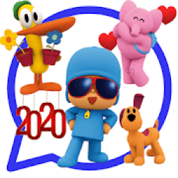 ikon Stickers Pocoyo for Whatsapp–WAStickerApps 2020