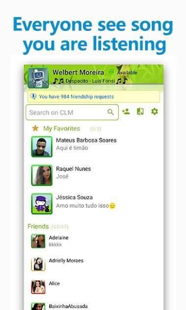 aMSN Messenger - Chat Live Messenger screenshot 5