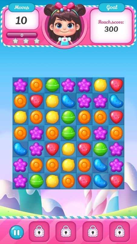 Candy Sweet Crunch स्क्रीनशॉट 4