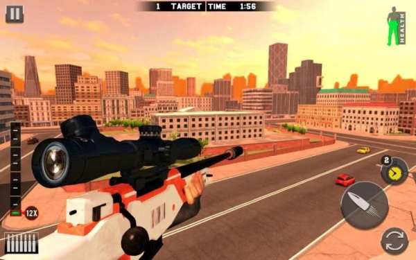 City Target Sniper 3D - Shooting Game स्क्रीनशॉट 7