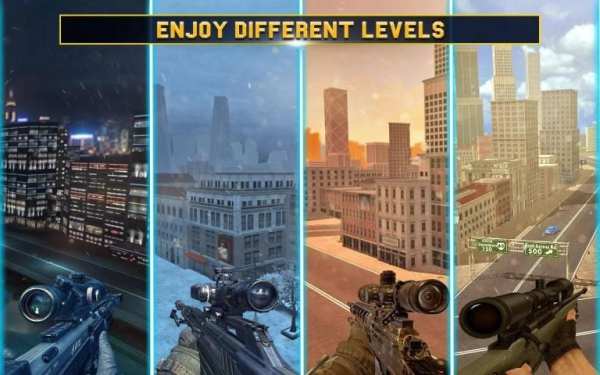 City Target Sniper 3D - Shooting Game स्क्रीनशॉट 6