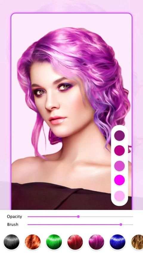 Hair & Eye Color Changer : Photo Editor screenshot 4