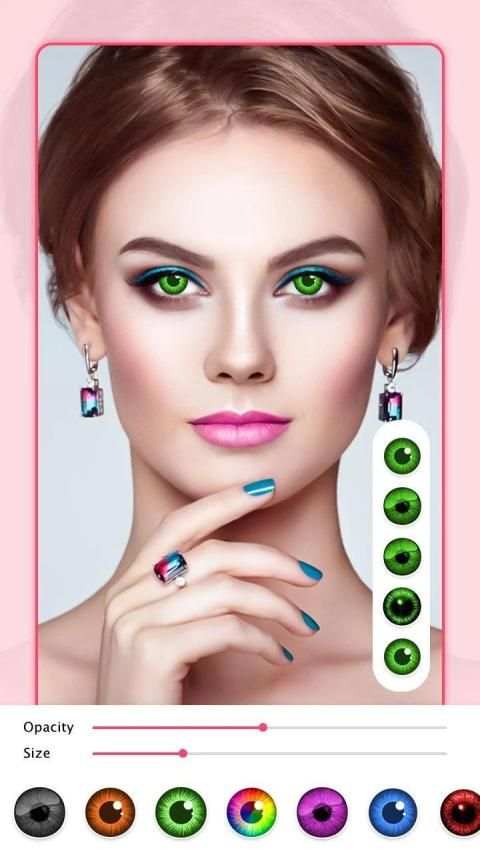 Hair & Eye Color Changer : Photo Editor screenshot 5