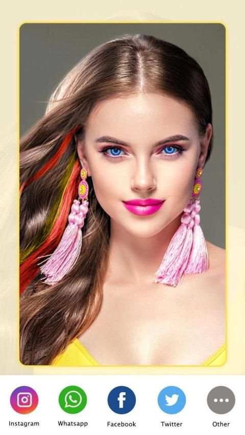 Hair & Eye Color Changer : Photo Editor screenshot 2