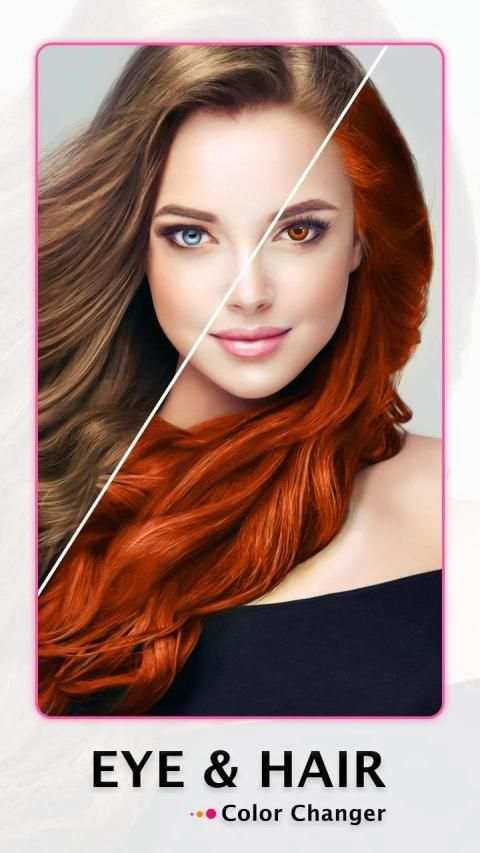 Hair & Eye Color Changer : Photo Editor screenshot 1