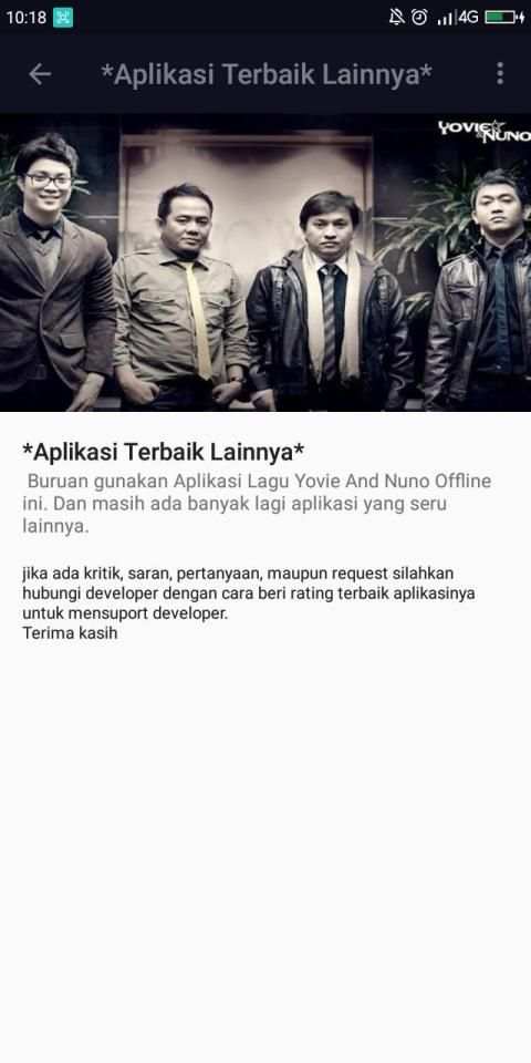 Lagu Yovie And Nuno Offline screenshot 1