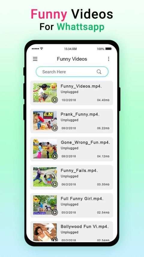 Funny Videos for Whatsapp screenshot 4