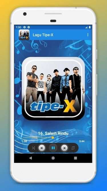 Lagu Tipe-X Populer Offline screenshot 1