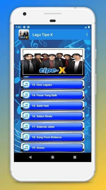 Lagu Tipe-X Populer Offline screenshot 2