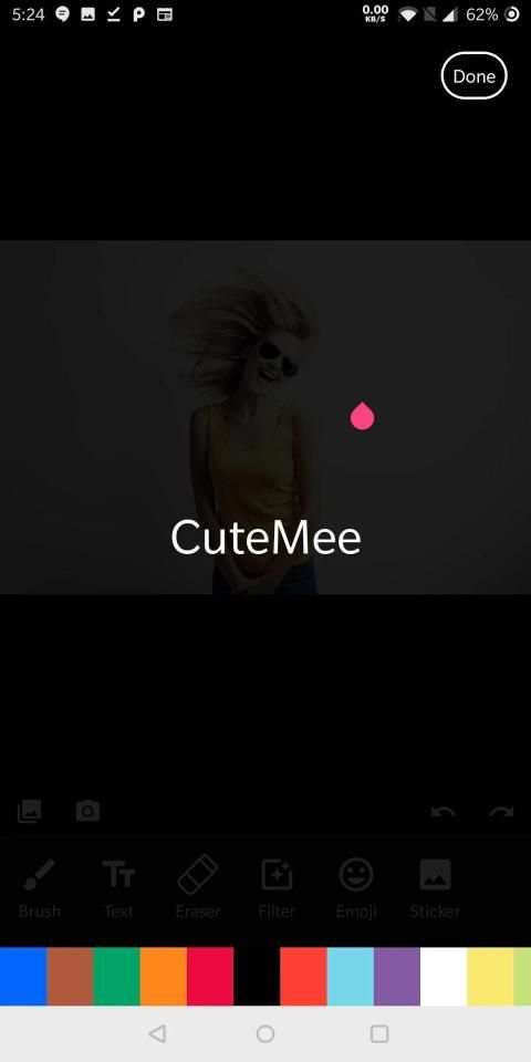 CuteMee Photo Editor स्क्रीनशॉट 4