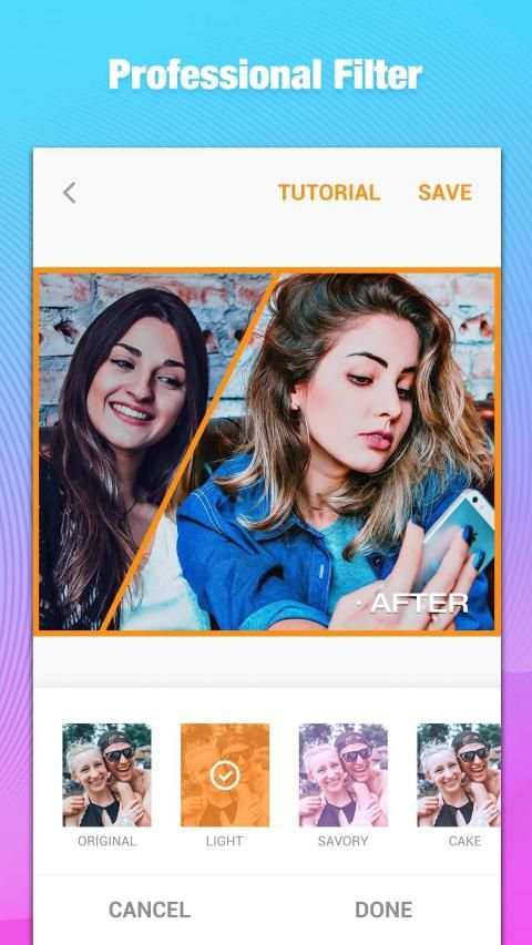 Sense Photo Editor: Photo Collage, Photo Animator स्क्रीनशॉट 1