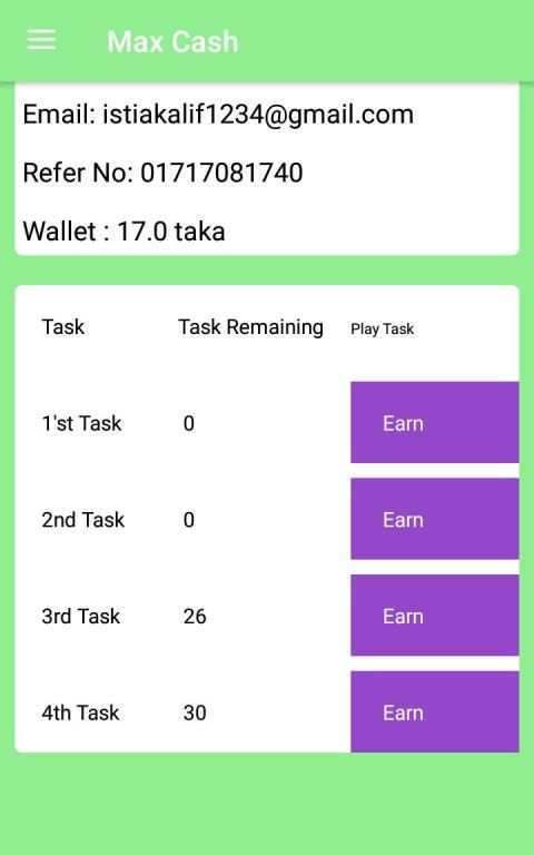 Max Cash -- Make Money Easily screenshot 3