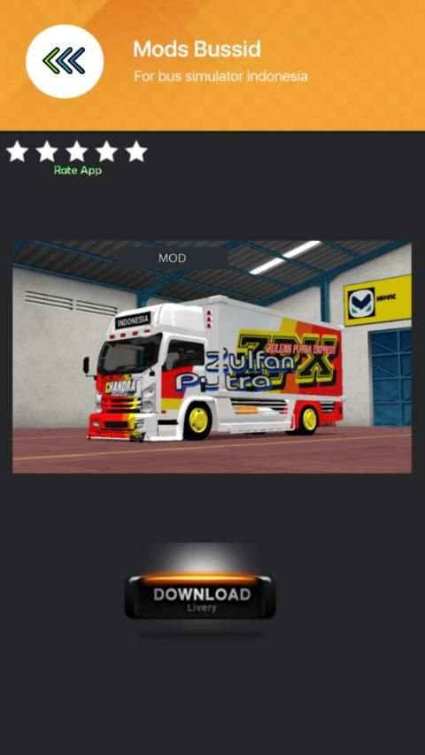 Mod Bussid Truck Lengkap screenshot 2