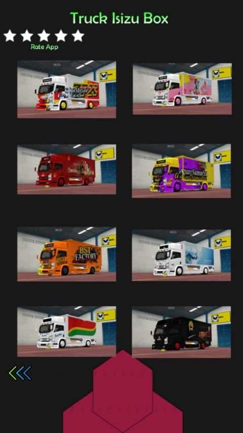 Mod Bussid Truck Lengkap screenshot 5