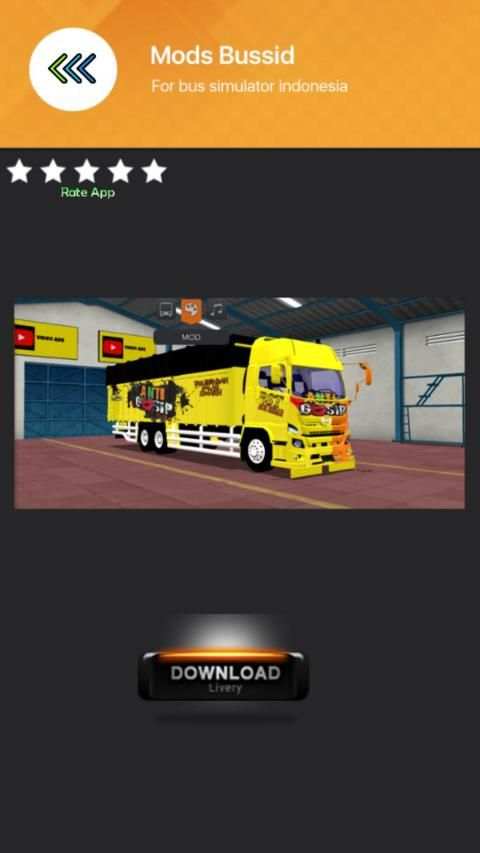 Mod Bussid Truck Lengkap screenshot 1