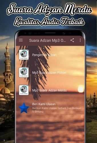 Suara Adzan Paling Merdu Mp3 Offline screenshot 3