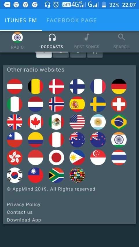 iTunes FM 3 تصوير الشاشة