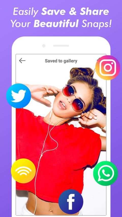 Candid Selfie - Sweet Camera screenshot 8