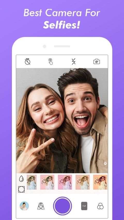 Candid Selfie - Sweet Camera screenshot 5