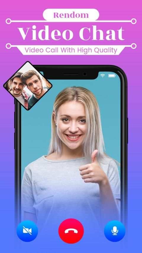 Live Video Chat - Video Chat With Random People स्क्रीनशॉट 2