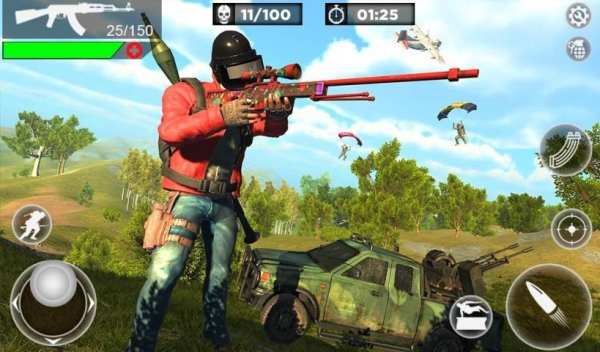 Fps Battleground Cover Fire Frontline Shooter Game स्क्रीनशॉट 4