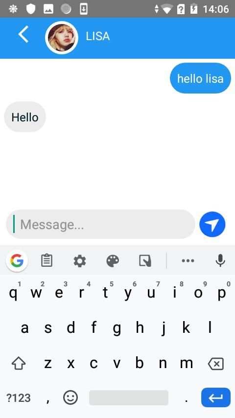 Blackpink Messenger Prank screenshot 1