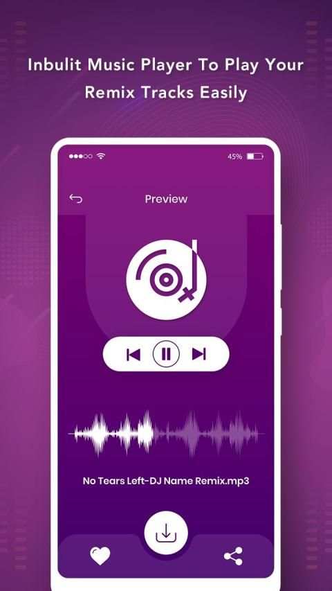 DJ name Mixer Pro स्क्रीनशॉट 1