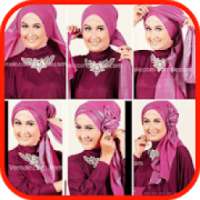 Tutorial Hijab Pesta Lengkap